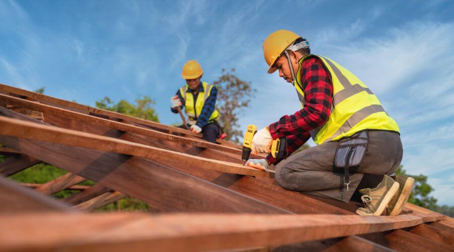 Professional gutter cleaning in Woodbury, PA